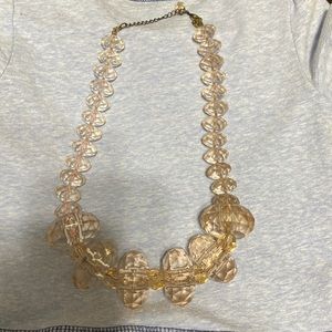 smokey citrine color necklace